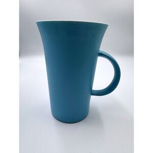 Maxwell & Williams Confetti Matte Blue Porcelain Flared Coffee Mug 6 inch
